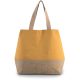 Kimood KI0235 CANVAS & JUTE HOLD-ALL SHOPPER BAG U