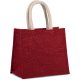 Kimood KI0273 JUTE CANVAS TOTE - MEDIUM U