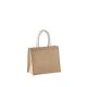Kimood KI0273 JUTE CANVAS TOTE - MEDIUM U