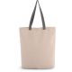 Kimood KI0278 SHOPPER BAG WITH GUSSET AND CONTRAST COLOUR HANDLE U