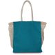 Kimood KI0281 SHOPPING BAG WITH MESH GUSSET U