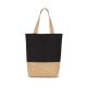 Kimood KI0298 SHOPPING BAG IN COTTON AND BONDED JUTE THREADS U