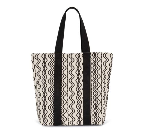 Kimood KI5212 RECYCLED SHOPPING BAG - WAVY PATTERN U