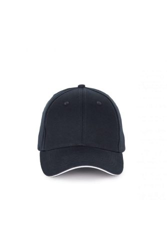 K-UP KP185 CAP WITH CONTRASTING SANDWICH PEAK - 6 PANELS U