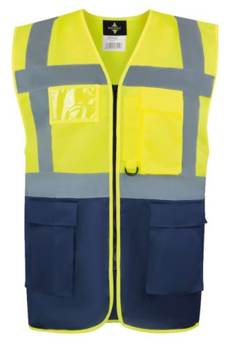 Korntex KXCMF MULTIFUNKCIONÁLIS TÖBBZSEBES KÉNYELMES BIZTONSÁGI MELLÉNY "HAMBURG" M