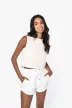 Native Spirit NS342 KÖRNYEZETBARÁT NŐI UJJATLAN CROP TOP S