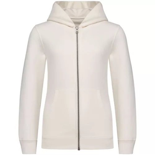 Native Spirit NS405 KÖRNYEZETBARÁT VÉGIG ZIPZÁRAS KAPUCNIS GYERMEK PULÓVER 10/12