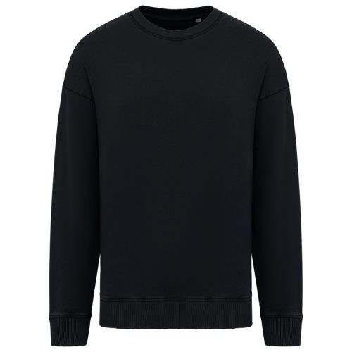 Native Spirit NS447 UNISZEX MOSOTT HATÁSÚ OVERSIZED KÖRNYAKAS PULÓVER 2XL