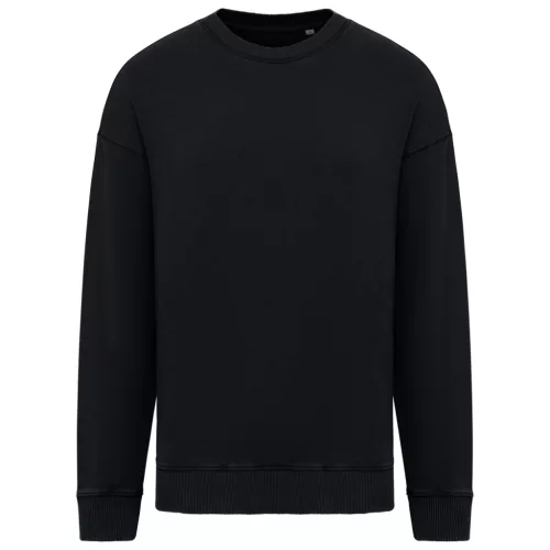 Native Spirit NS447 UNISZEX MOSOTT HATÁSÚ OVERSIZED KÖRNYAKAS PULÓVER XS