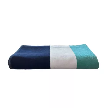   Olima OLV4040 OLIMA „NAUTICAL STRIPE” BEACH VELOUR TOWEL 90X180