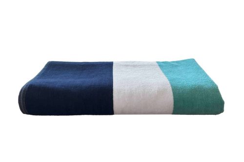 Olima OLV4040 OLIMA „NAUTICAL STRIPE” BEACH VELOUR TOWEL 90X180