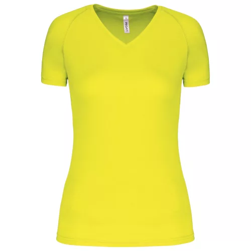 Proact PA477 NŐI V-NYAKÚ RÖVID UJJÚ SPORT PÓLÓ L