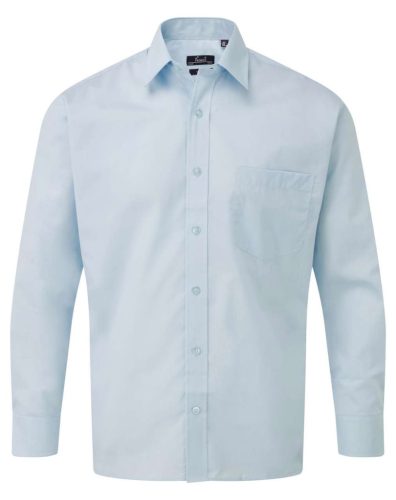 Premier PR200 MEN'S LONG SLEEVE POPLIN SHIRT S