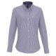 Premier PR338 WOMEN'S COTTON RICH OXFORD STRIPES SHIRT 2XL