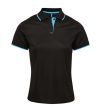 Premier PR619 LADIES’ CONTRAST COOLCHECKER® POLO XS