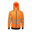 Regatta RETRA471 HI-VIS PRO VÉGIG CIPZÁRAS KAPUCNIS DZSEKI 2XL