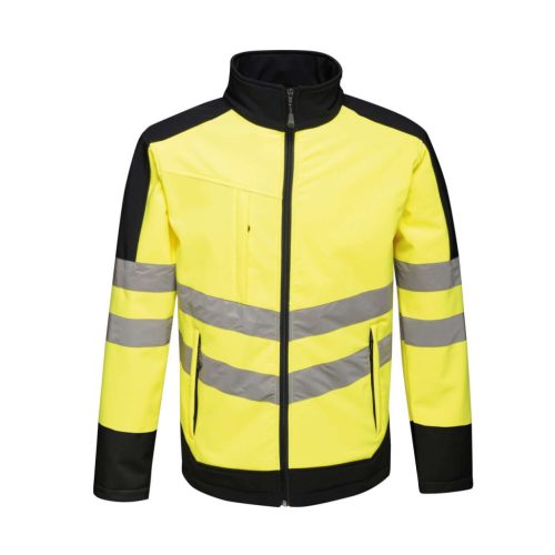 Regatta RETRA625 HI-VIS PRO 3 LAYER SOFTSHELL M