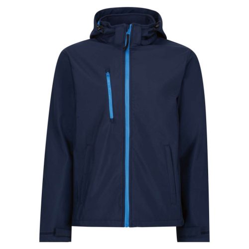 Regatta RETRA701 VENTURER 3 LAYER HOODED PRINTABLE SOFTSHELL JACKET XL
