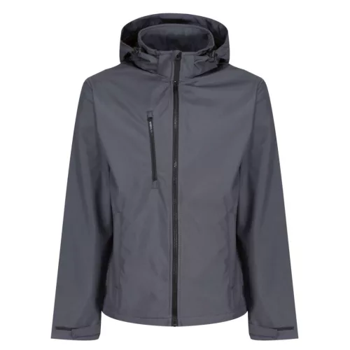 Regatta RETRA701 VENTURER 3 LAYER HOODED PRINTABLE SOFTSHELL JACKET L