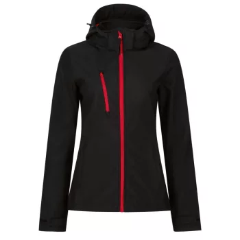   Regatta RETRA702 VENTURER HÁROMRÉTEGŰ KAPUCNIS NYOMTATHATÓ SOFTSHELL NŐI DZSEKI 14 (L)