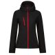 Regatta RETRA702 WOMEN'S VENTURER 3 LAYER HOODED PRINTABLE SOFTSHELL JACKET 14 (L)