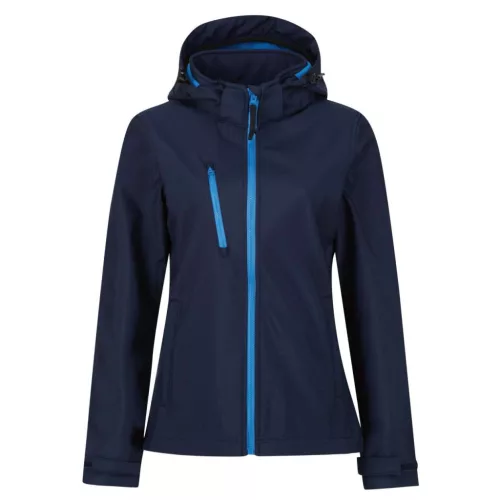 Regatta RETRA702 VENTURER HÁROMRÉTEGŰ KAPUCNIS NYOMTATHATÓ SOFTSHELL NŐI DZSEKI 12 (M)