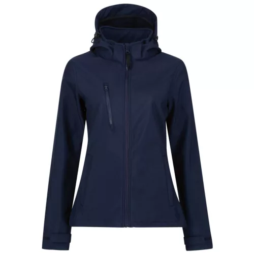 Regatta RETRA702 VENTURER HÁROMRÉTEGŰ KAPUCNIS NYOMTATHATÓ SOFTSHELL NŐI DZSEKI 8 (XS)