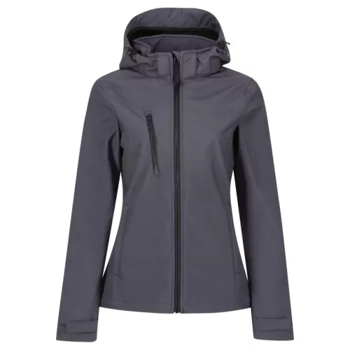 Regatta RETRA702 VENTURER HÁROMRÉTEGŰ KAPUCNIS NYOMTATHATÓ SOFTSHELL NŐI DZSEKI 10 (S)
