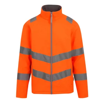   Regatta RETRA712 HI-VIS PRO CONTRACT ABLAZE KÉTRÉTEGŰ SOFTSHELL DZSEKI (CLASS 3) S