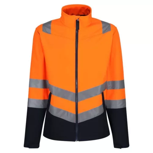 Regatta RETRA722 PRO HI-VIS SOFTSHELL JACKET S
