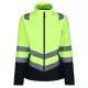 Regatta RETRA722 PRO HI-VIS SOFTSHELL JACKET M