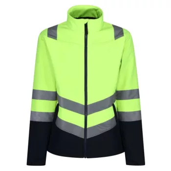 Regatta RETRA722 PRO HI-VIS SOFTSHELL DZSEKI S