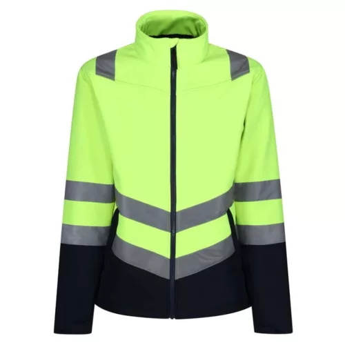 Regatta RETRA722 PRO HI-VIS SOFTSHELL JACKET S