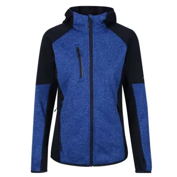   Regatta RETRF621 WOMEN'S X-PRO COLDSPRING II HYBRID PERFORMANCE STRETCH HOODED FLEECE JACKET XL