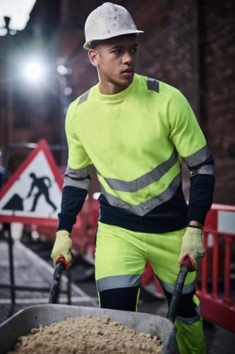 Regatta RETRF656 PRO HI-VIS SWEAT TOP L