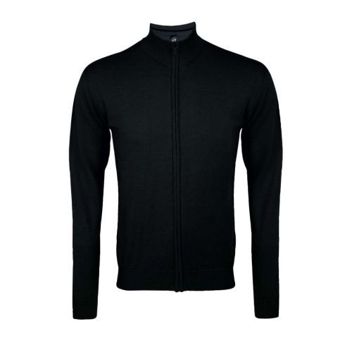 SOL'S SO00548 SOL'S GORDON CIPZÁRAS KÖTÖTT FÉRFI KARDIGÁN 3XL