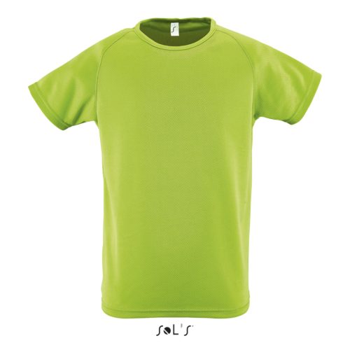 SOL'S SO01166 SOL'S SPORTY KIDS' - RAGLAN-SLEEVED T-SHIRT 12A