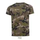 SOL'S SO01188 SOL'S CAMO MEN - KÖRNYAKÚ PÓLÓ 2XL