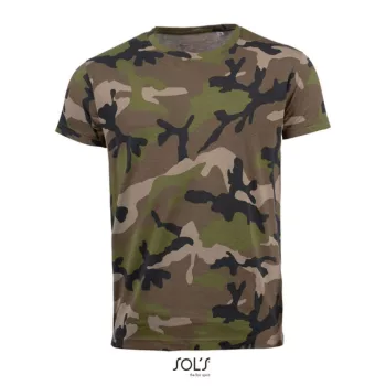   SOL'S SO01188 SOL'S CAMO MEN - KÖRNYAKAS PÓLÓ S