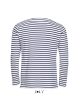 SOL'S SO01402 SOL'S MARINE MEN - HOSSZÚ UJJÚ CSÍKOS PÓLÓ L