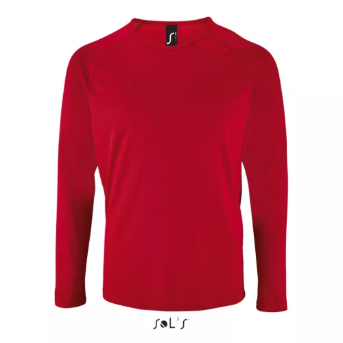 SOL'S SO02071 SOL'S SPORTY LSL MEN - LONG SLEEVE SPORTS T-SHIRT 2XL