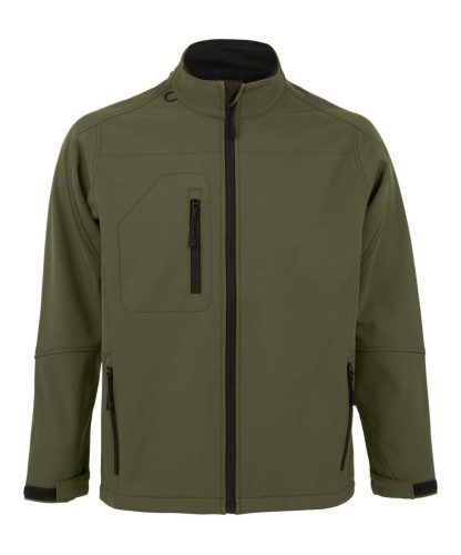 SOL'S SO46600 SOL'S RELAX - MEN'S SOFTSHELL ZIPPED JACKET XL
