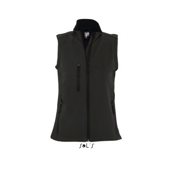   SOL'S SO46801 SOL'S RALLYE WOMEN - SLEEVELESS SOFTSHELL JACKET 2XL