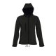 SOL'S SO46802 SOL'S REPLAY WOMEN - HOODED SOFTSHELL XL