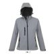 SOL'S SO46802 SOL'S REPLAY WOMEN - HOODED SOFTSHELL 2XL