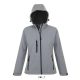 SOL'S SO46802 SOL'S REPLAY WOMEN - HOODED SOFTSHELL L