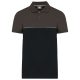 Designed To Work WK210 UNISEX ECO-FRIENDLY TWO-TONE SHORT SLEEVE POLO SHIRT S