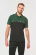 Designed To Work WK210 UNISEX ECO-FRIENDLY TWO-TONE SHORT SLEEVE POLO SHIRT M