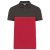 Designed To Work WK210 UNISEX ECO-FRIENDLY TWO-TONE SHORT SLEEVE POLO SHIRT S