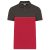 Designed To Work WK210 UNISEX ECO-FRIENDLY TWO-TONE SHORT SLEEVE POLO SHIRT XL
